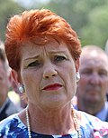 Portrait of Pauline Hanson
